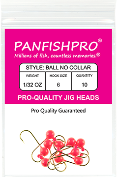 1/32 #6 Ball Jig Head – PANFISHPRO
